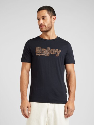BLEND T-Shirt in Schwarz: Vorderseite