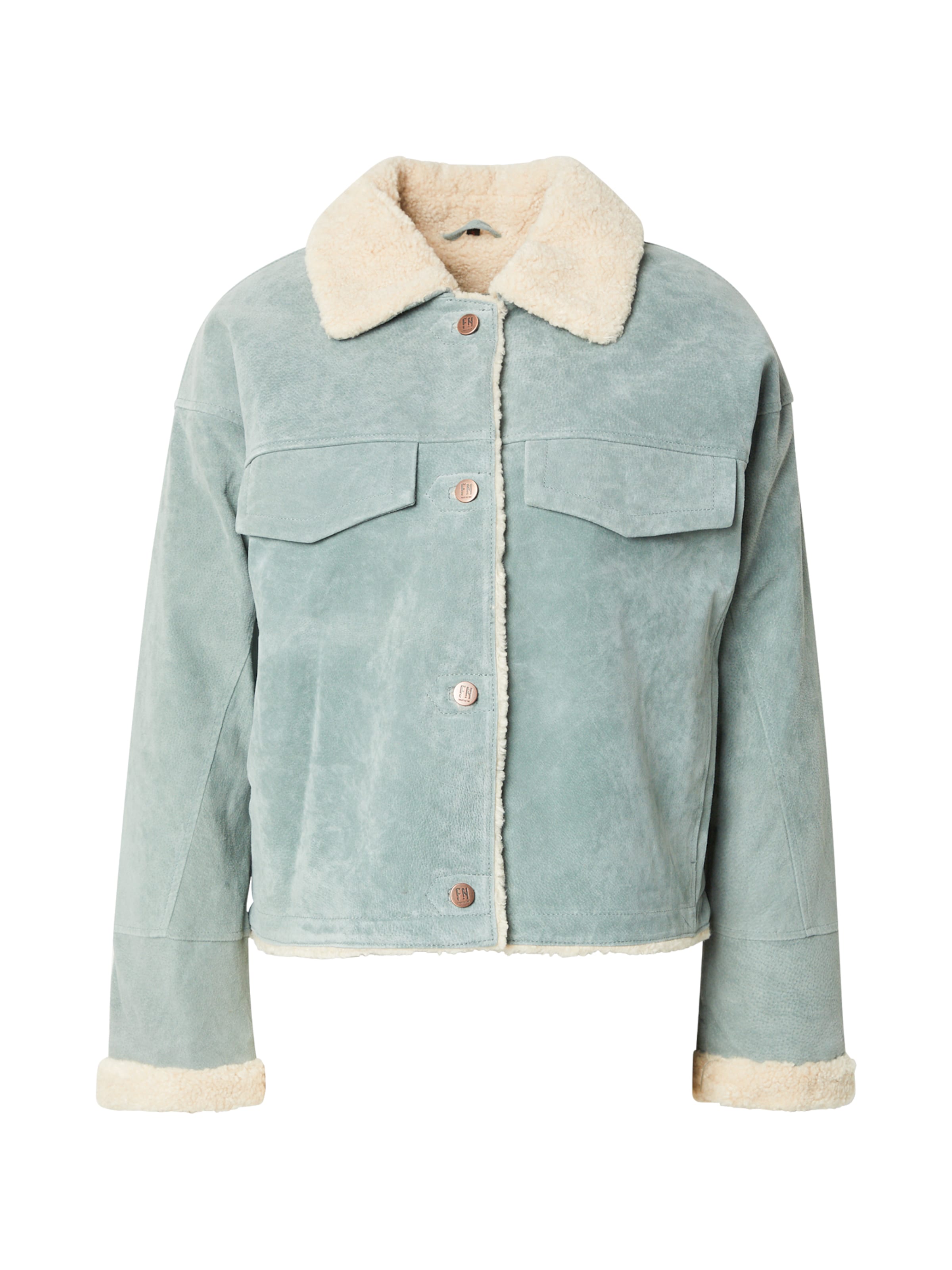 FREAKY NATION Jacke 'Vicki' in Blau: Vorderseite