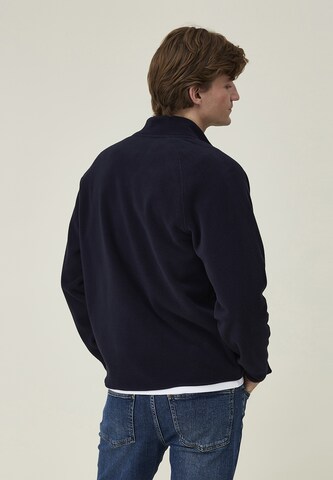 Lexington Fleece Jacket 'Oliver' in Blue