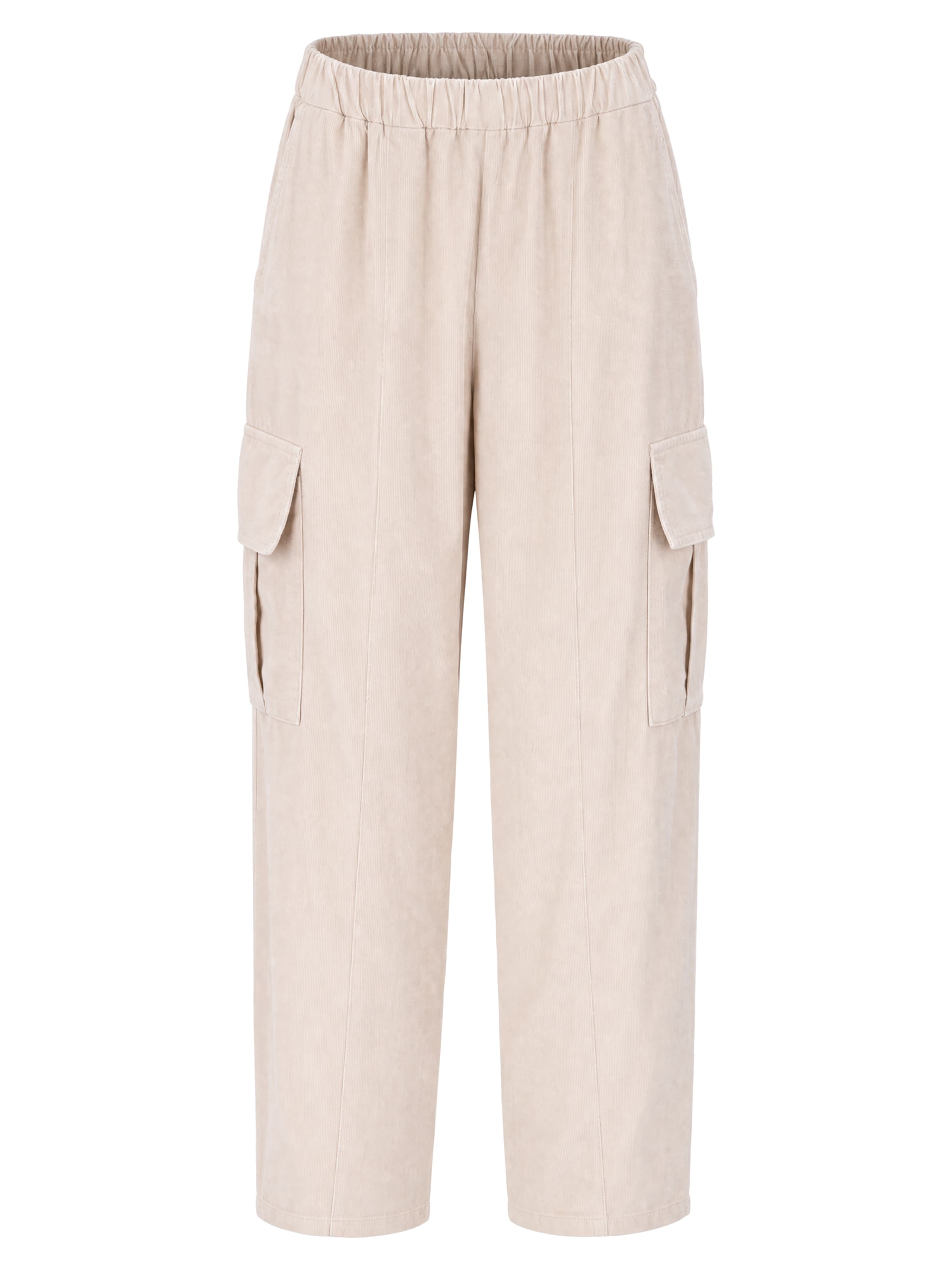 Regular Pantalon cargo ' MADISON ' Seasons of April en beige : devant