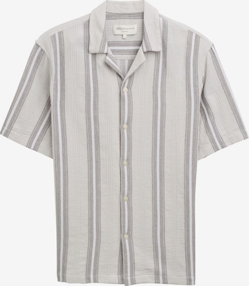 TOM TAILOR DENIM Πουκάμισο σε γκρι: μπροστά