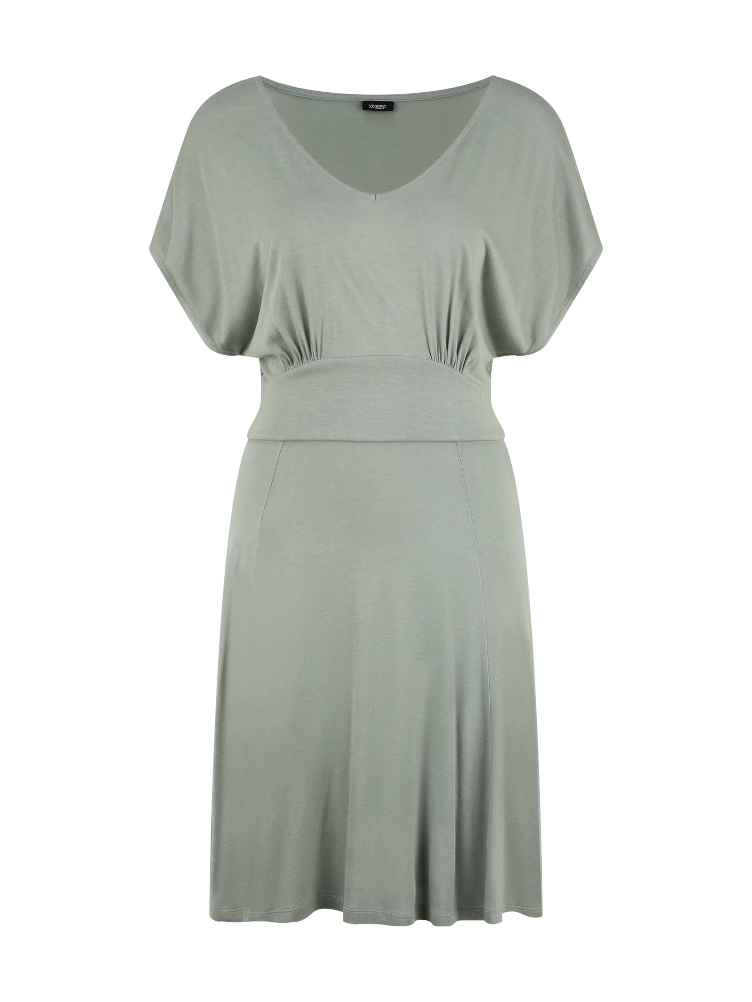 VIVANCE Letní šaty – zelená: přední strana