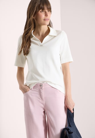 CECIL Poloshirt in Weiß: Vorderseite