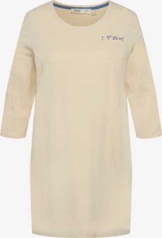 Ulla Popken Shirt in Beige: voorkant