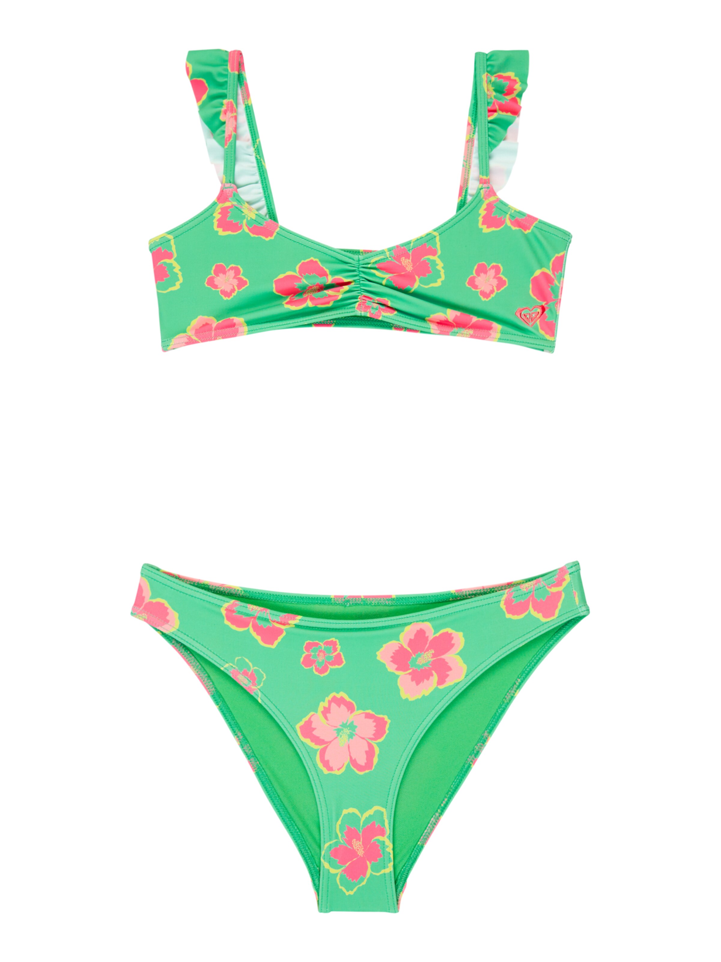 ROXY Bralette Bikini 'Tropicool' in Green: front