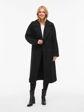 VILA Overgangsfrakke 'VIFikka' i sort