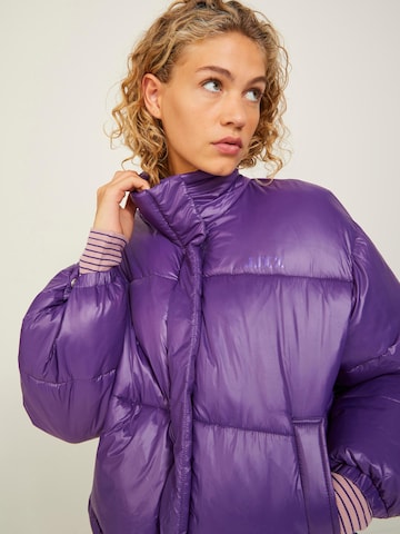 JJXX Winter Jacket 'Beany' in Purple