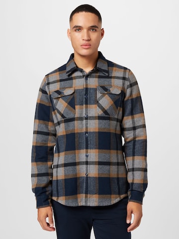 Barbour Regular fit Button Up Shirt in Grey: front