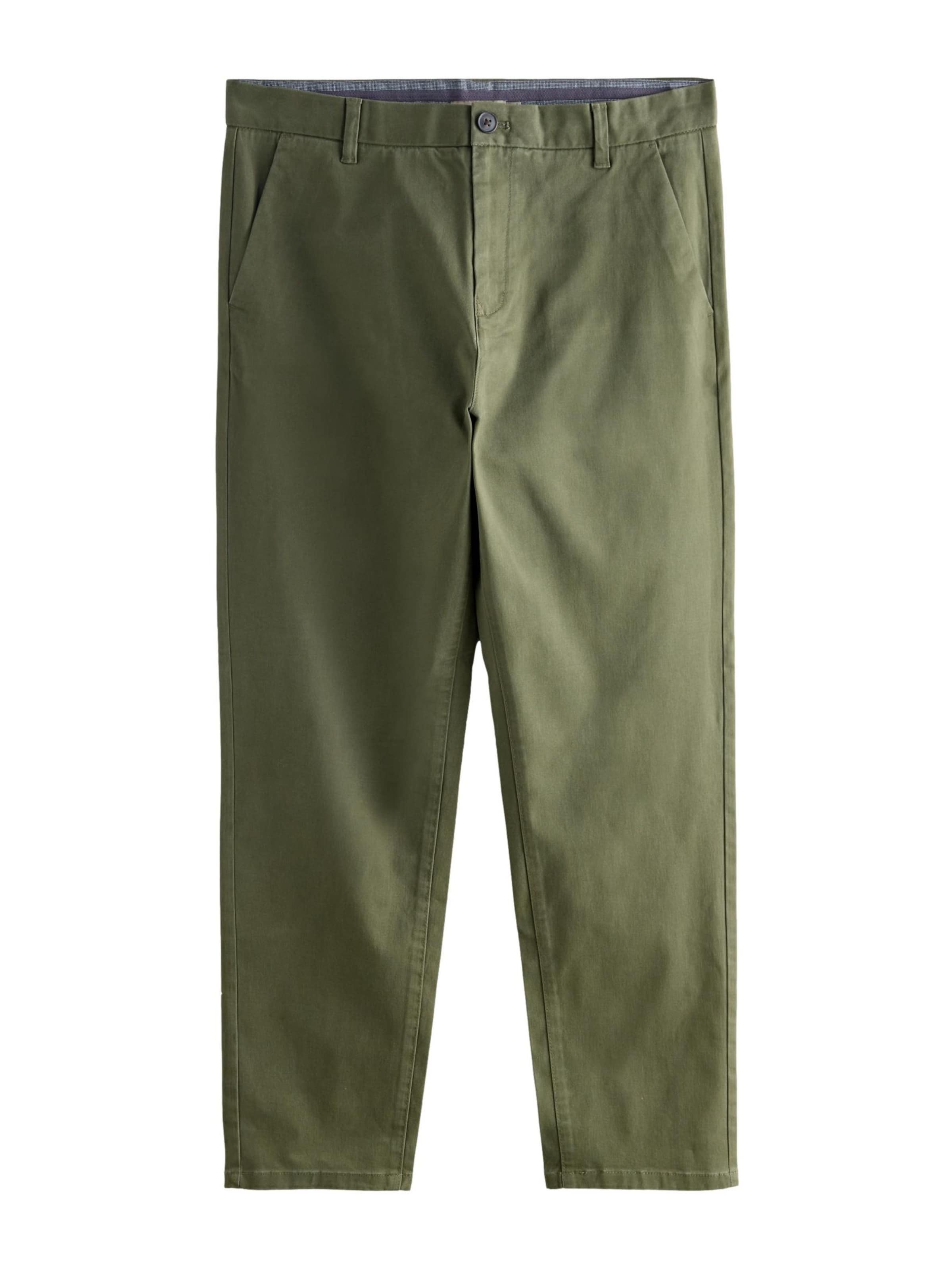 regular Pantaloni chino di Next in verde: frontale