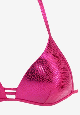 JETTE Trikotni nedrčki Bikini | roza barva