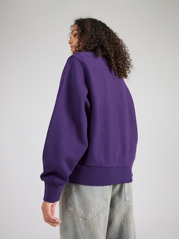 Carhartt WIP Sweatshirt 'American Script' in Purple