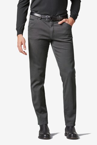 Meyer Hosen Chino Pants in Grey: front