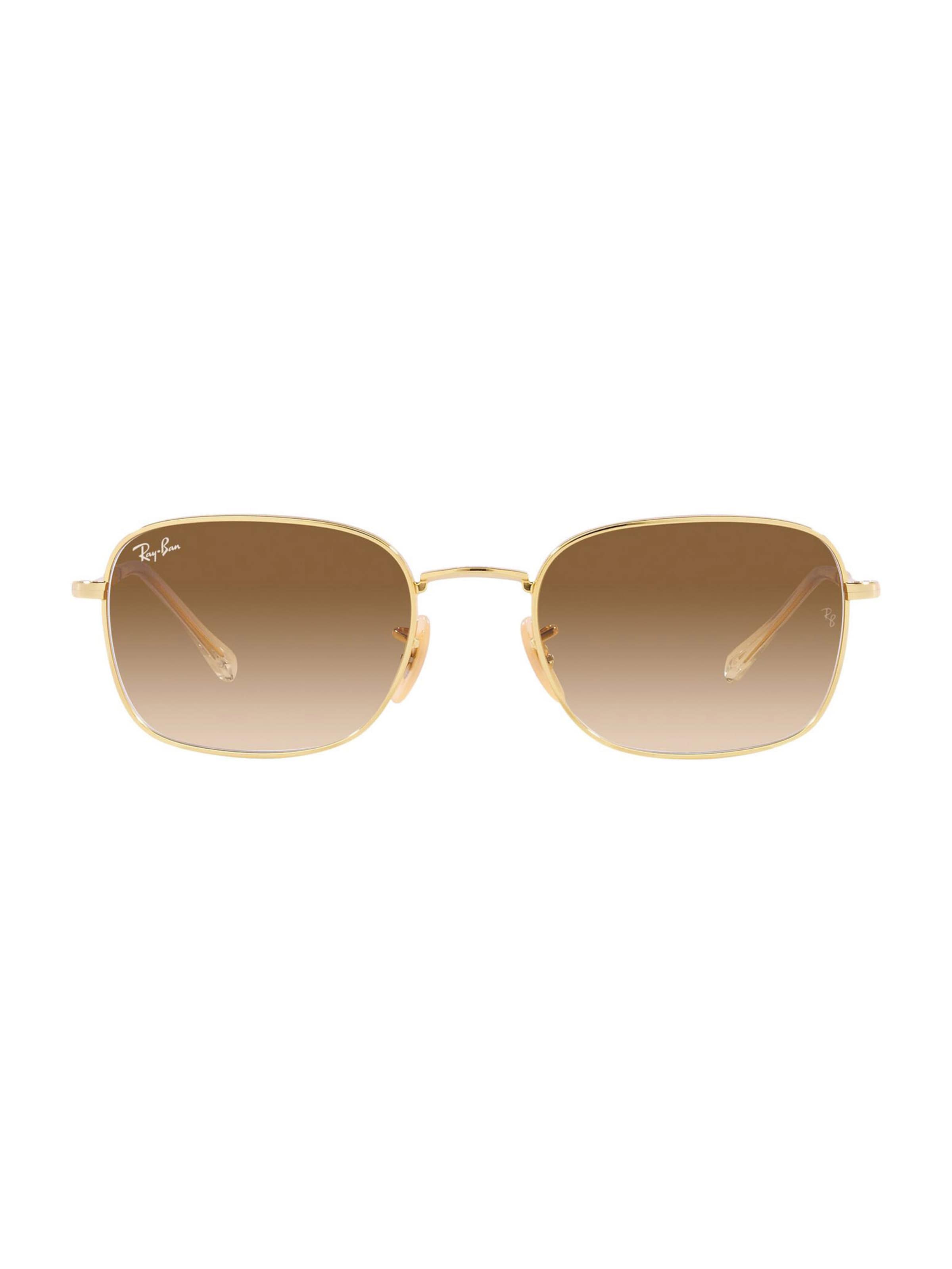Lunettes de soleil Ray-Ban en or