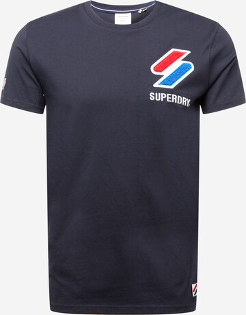 Maglietta di Superdry in blu: frontale