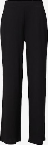 Wide Leg Pantalon s.Oliver en noir : devant