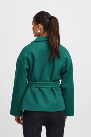 Veste mi-saison 'Jannet' ICHI en vert