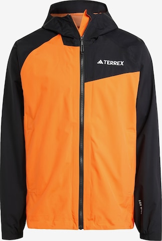 ADIDAS TERREX Outdoorjacke in Orange: Vorderseite