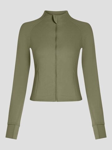 YO-GAYA Athletic Jacket in Green: front