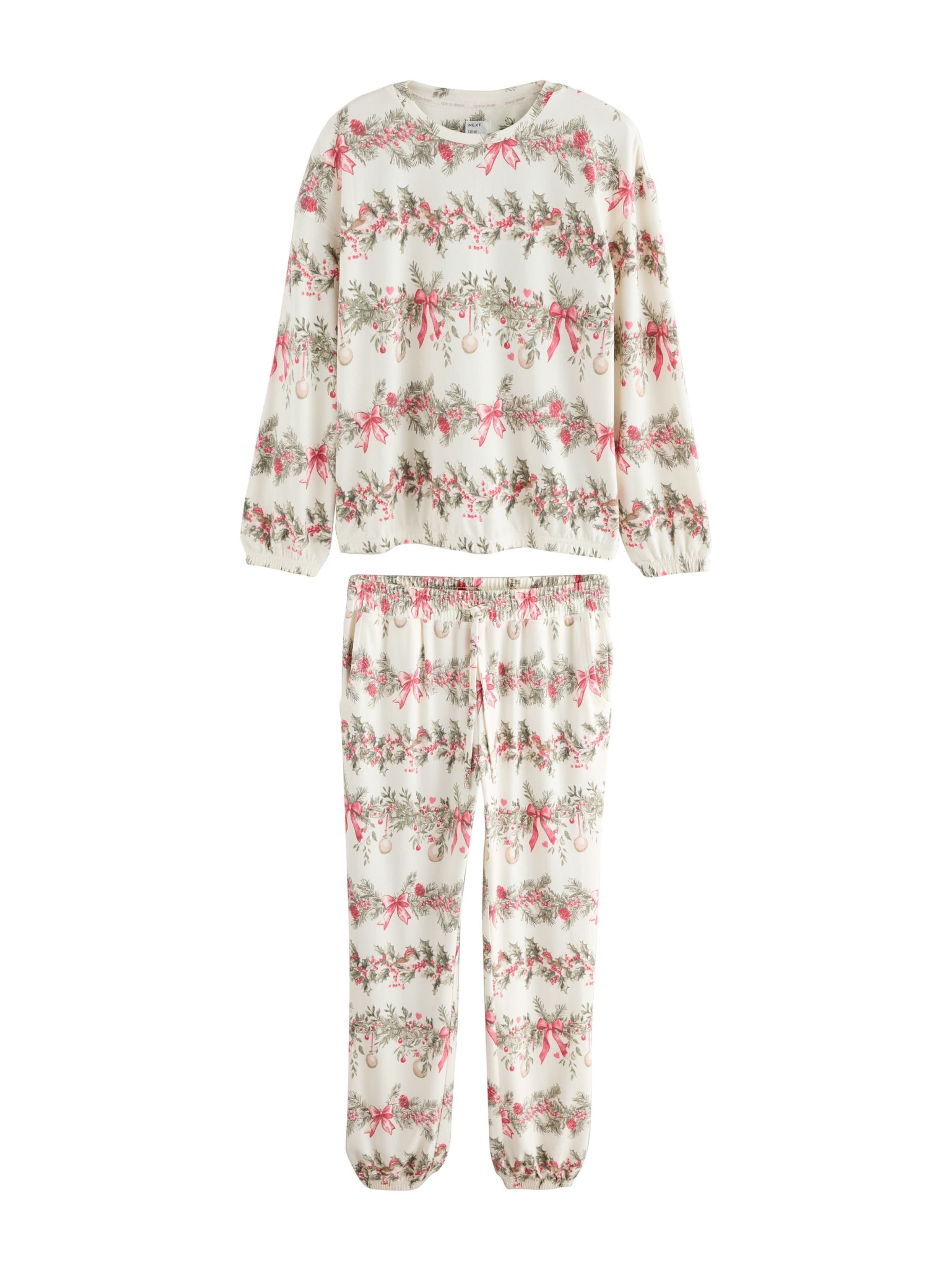 Next Πιτζάμα σε λευκό: μπροστά