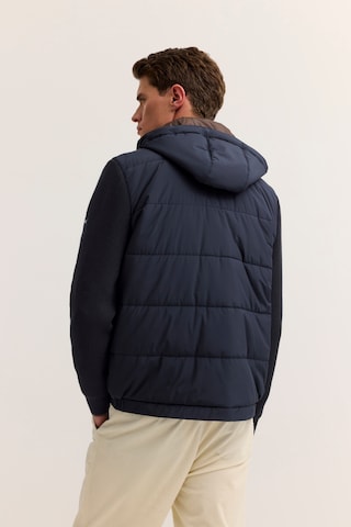 bugatti Between-season jacket in Blue: back