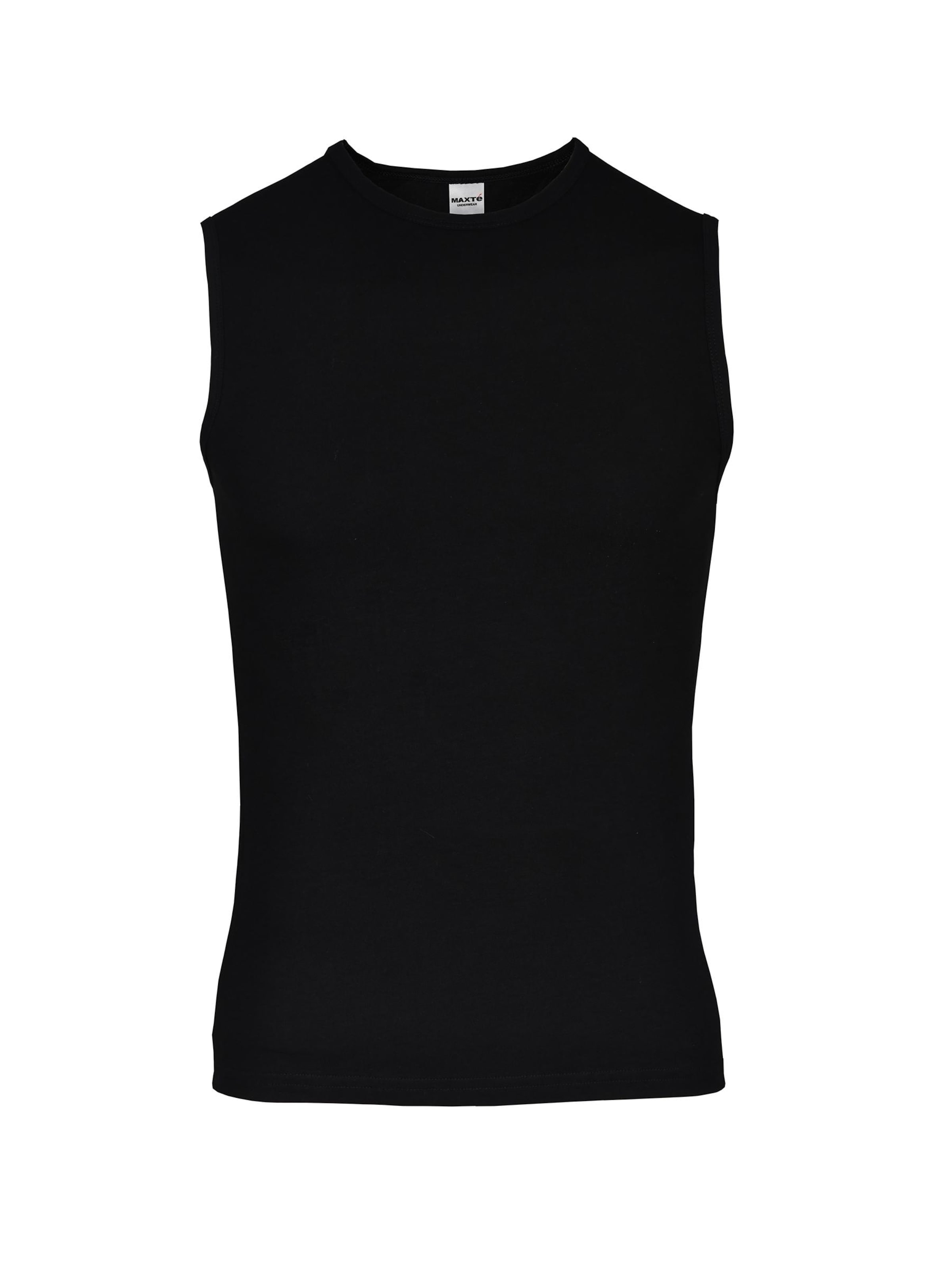 Maxte Unterhemd 'BASIC MAX Unterhemd 5er Pack'‌‌‌‌‌‌‌ in Schwarz