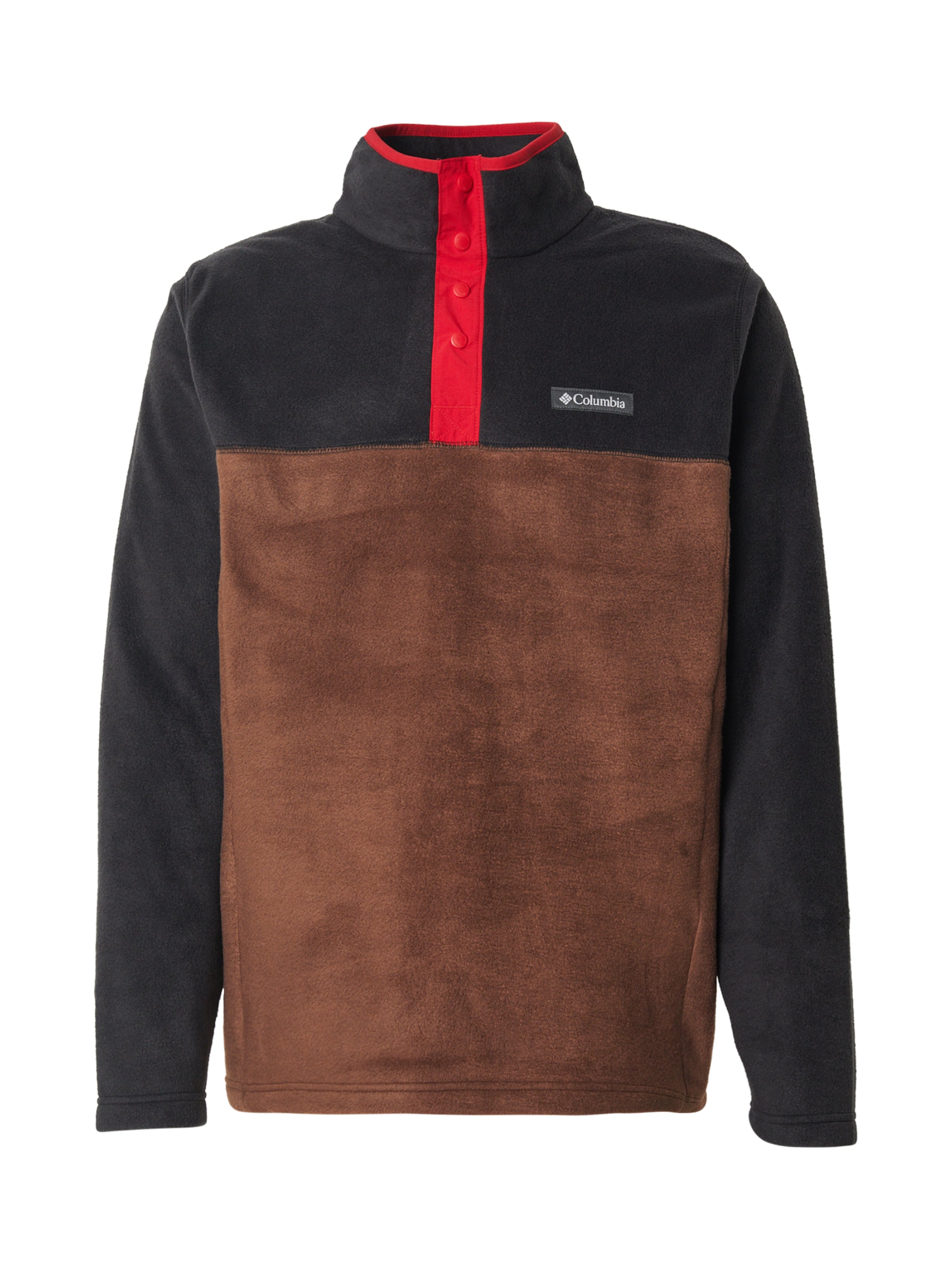 COLUMBIA Sportovní svetr 'Steens Mountain' – hnědá: přední strana