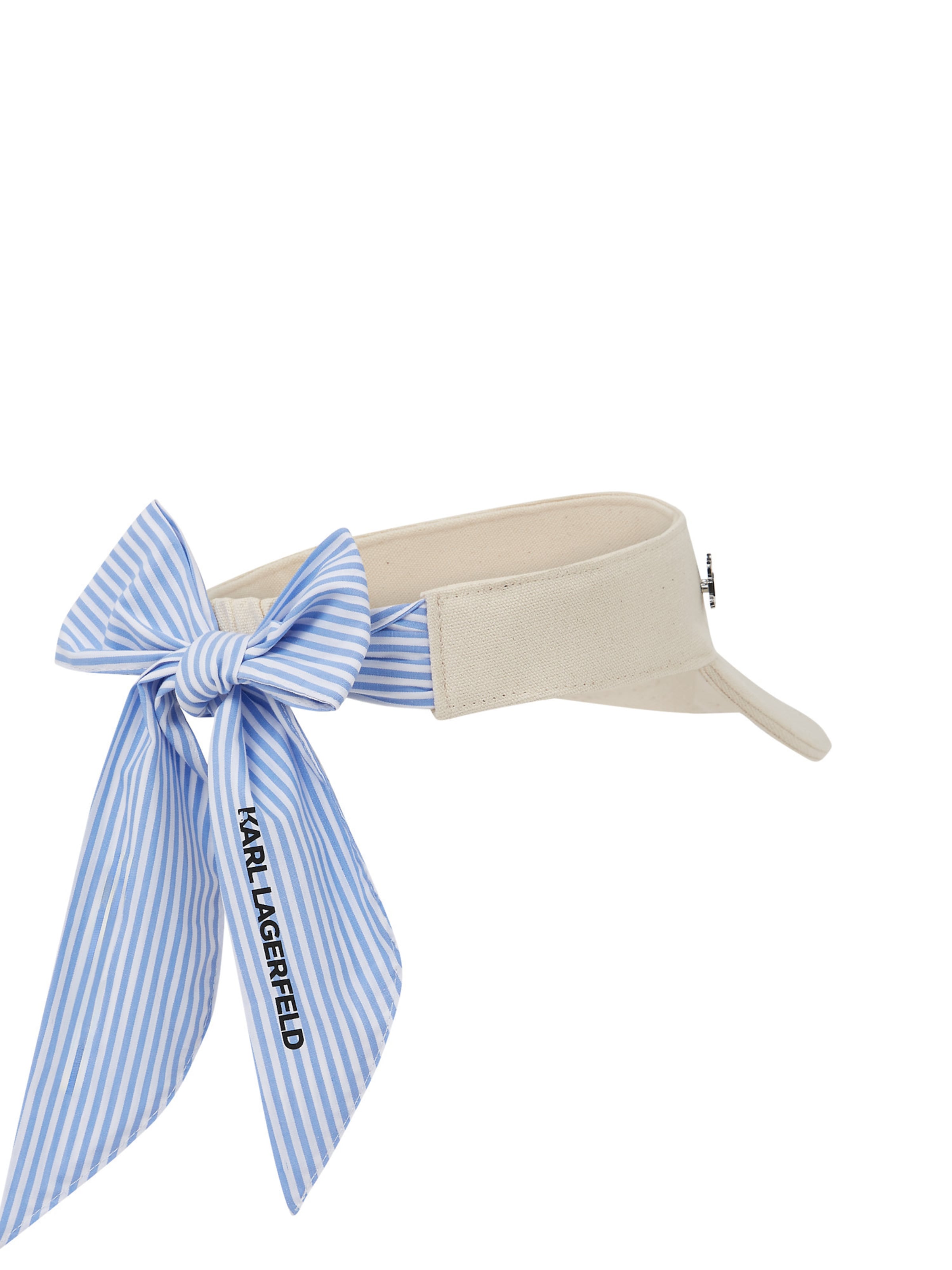 Karl Lagerfeld Шапка с козирка в бежово