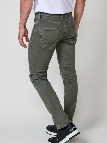 KOROSHI Normalny krój Jeansy w kolorze zielony