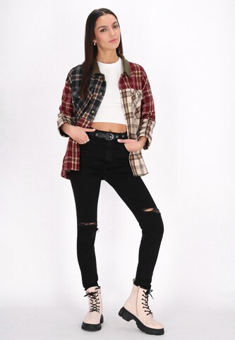 Veste mi-saison myMo ROCKS en rouge