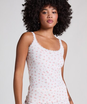 Hunkemöller Slaapshirt in Wit: voorkant