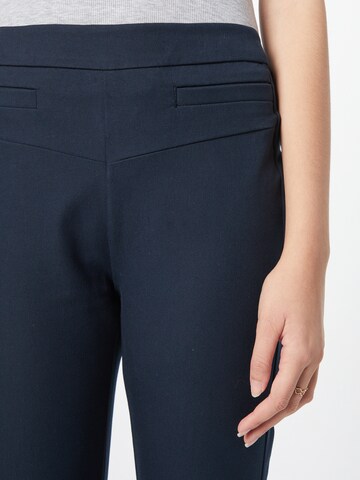 LANIUS Slimfit Kalhoty – modrá