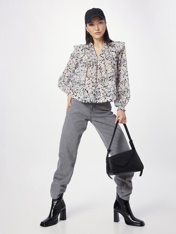 Neo Noir Blouse 'Hama' in Wit