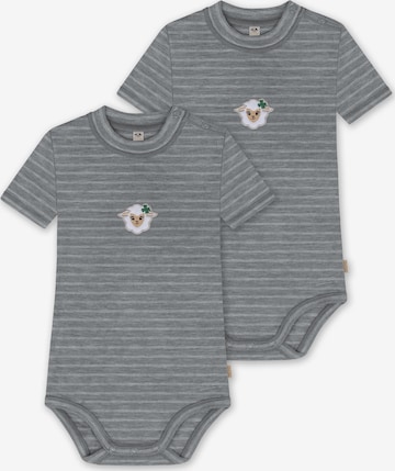 Barboteuse / body 'Tihoi' normani en gris : devant