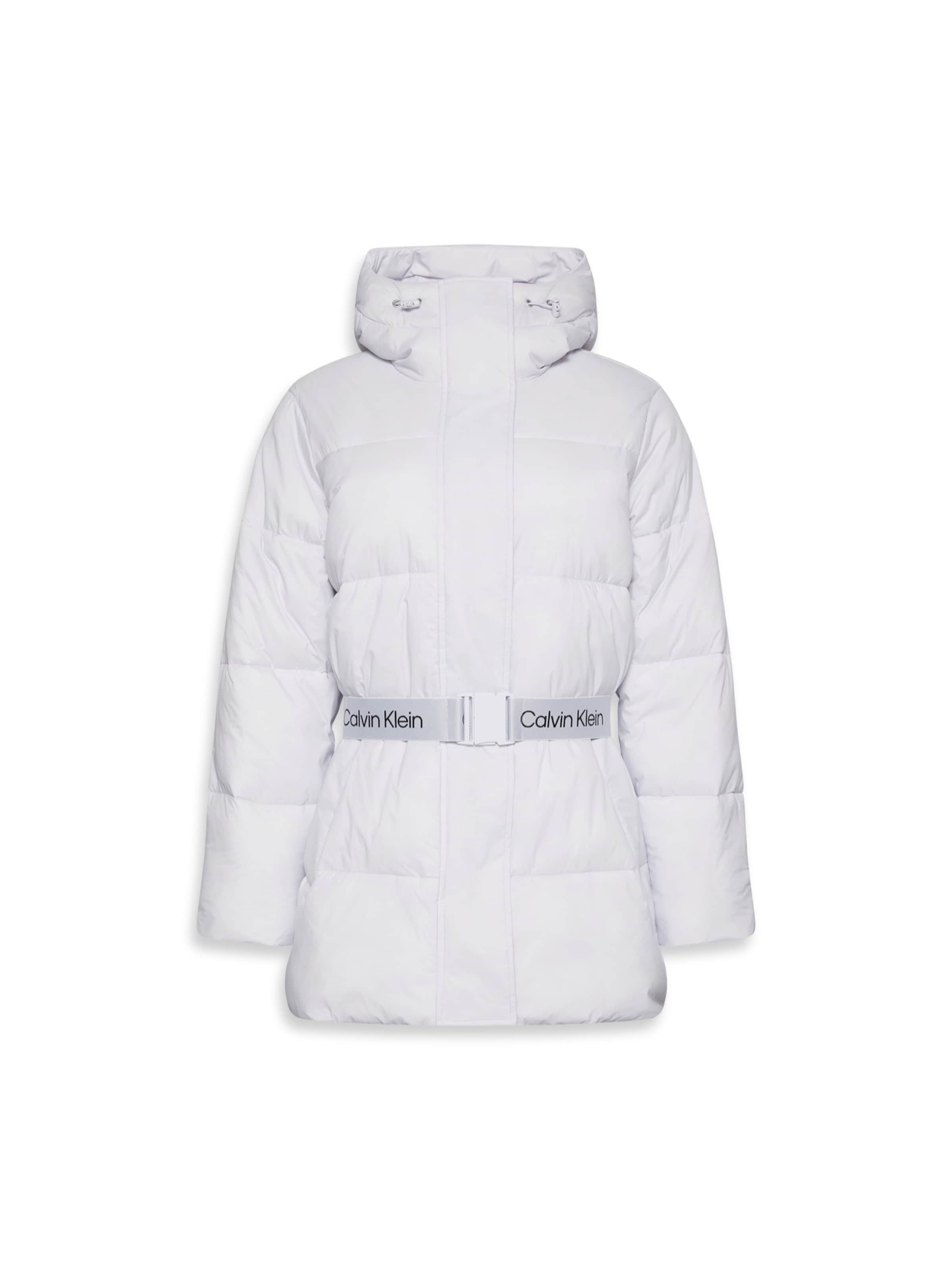 Calvin Klein Jeans Χειμερινό μπουφάν σε λιλά: μπροστά