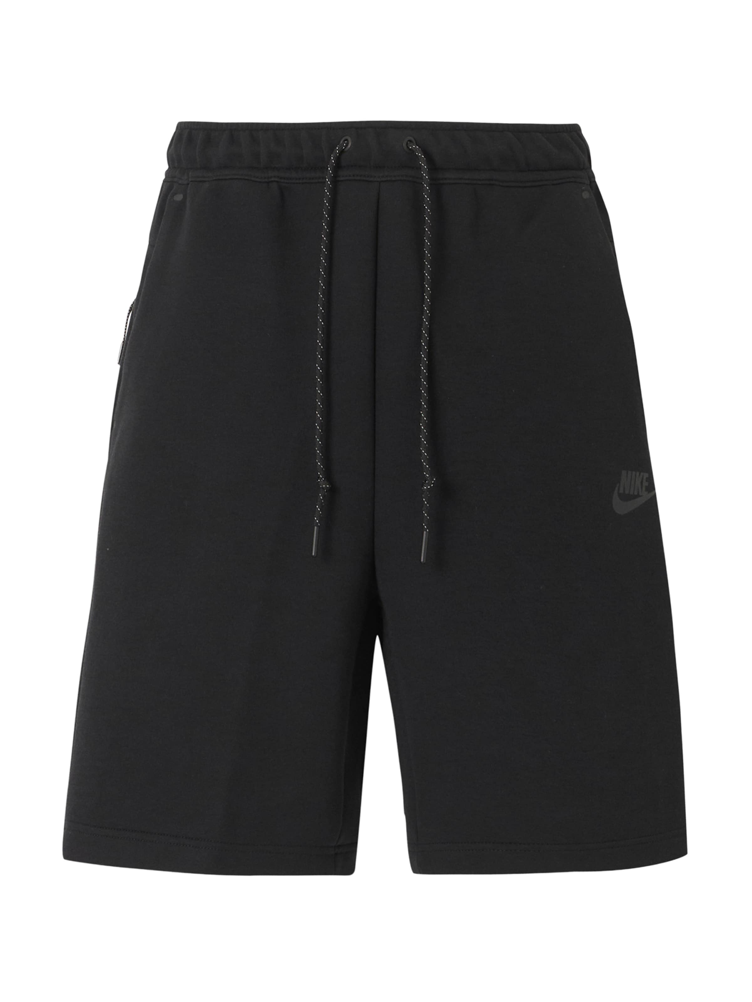 Pantalon 'TECH FLC' Nike Sportswear en noir : devant