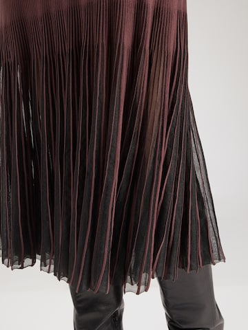 Rochie tricotat 'Floe' de la BOSS pe maro