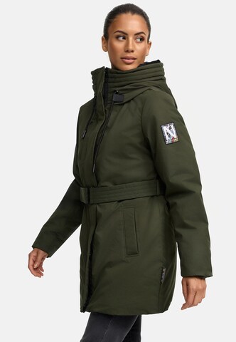 NAVAHOO Parka zimowa w kolorze zielony: przód