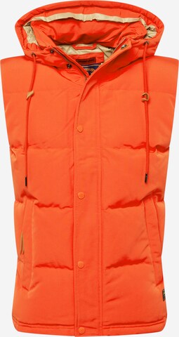 Superdry Bodywarmer 'Everest' in Oranje: voorkant