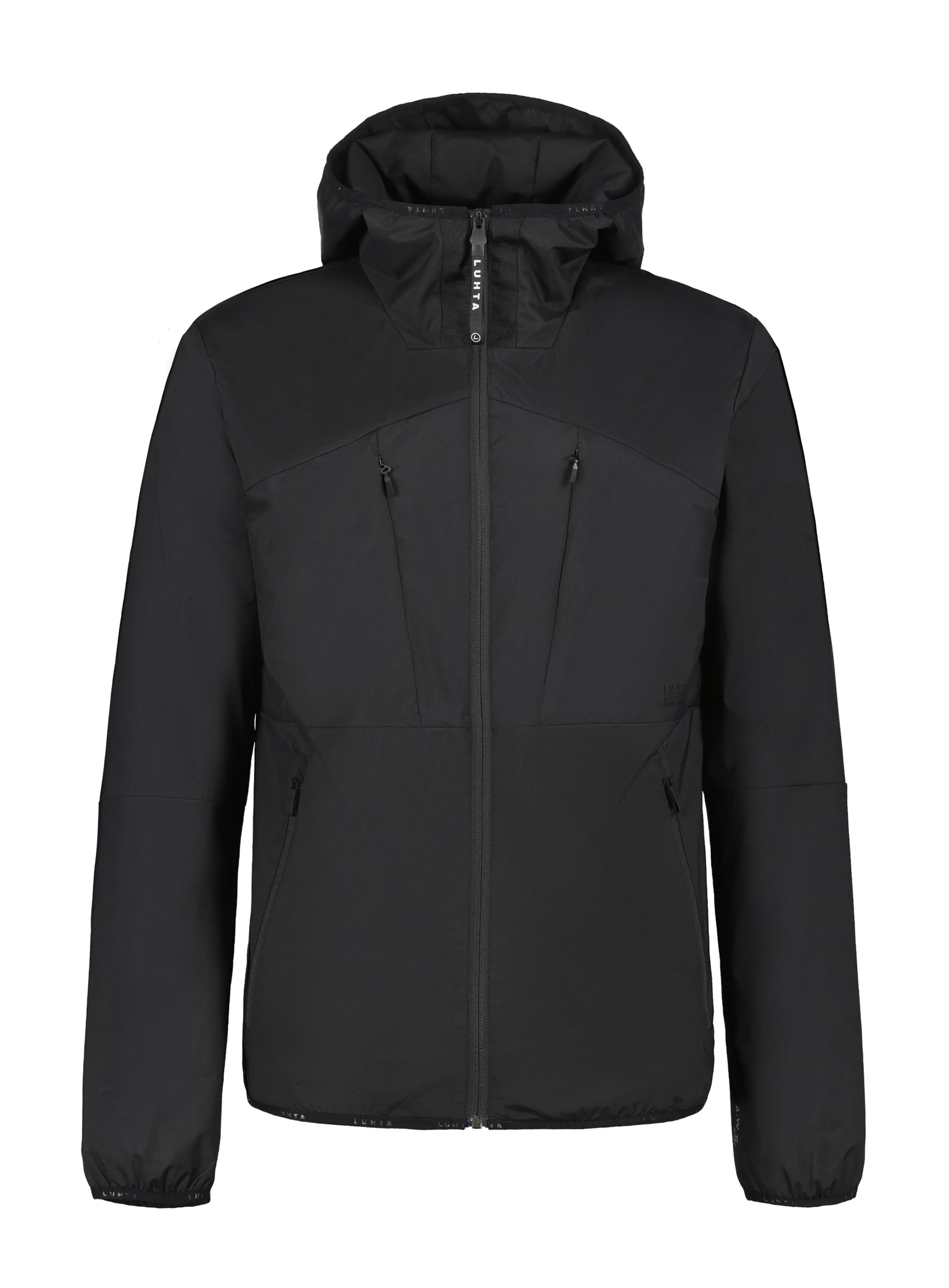 LUHTA - Chaqueta de montaña 'Antoila' en negro: frente