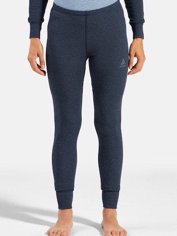 Invisible Ensemble de linge 'ACTIVE WARM' ODLO en bleu
