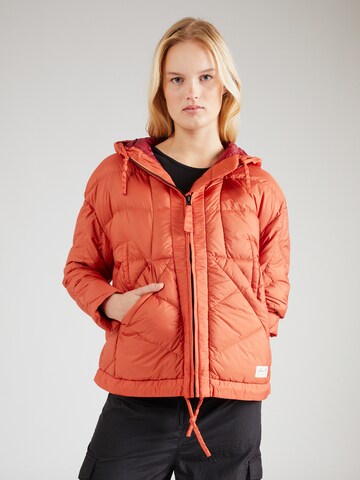 Kathmandu Functionele jas 'NXT-Level Bio Down Wmns Jacket' in Rood: voorkant