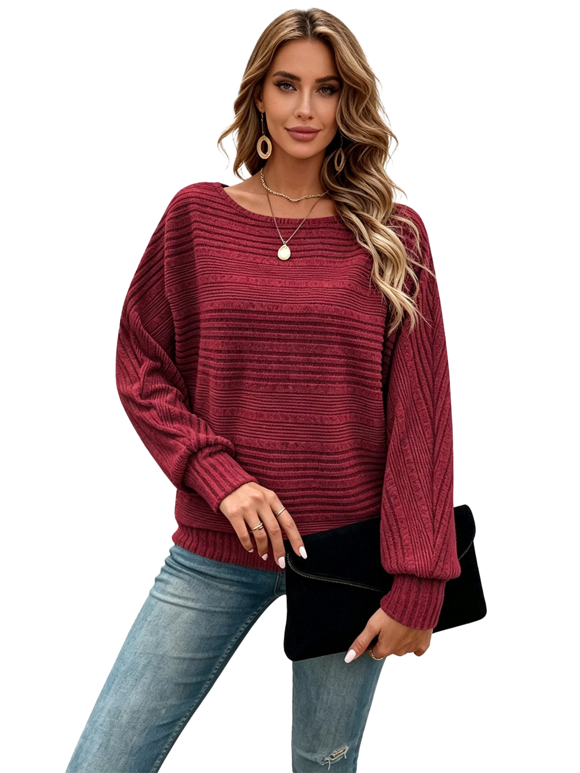 KoJooin Sweter w kolorze czerwony