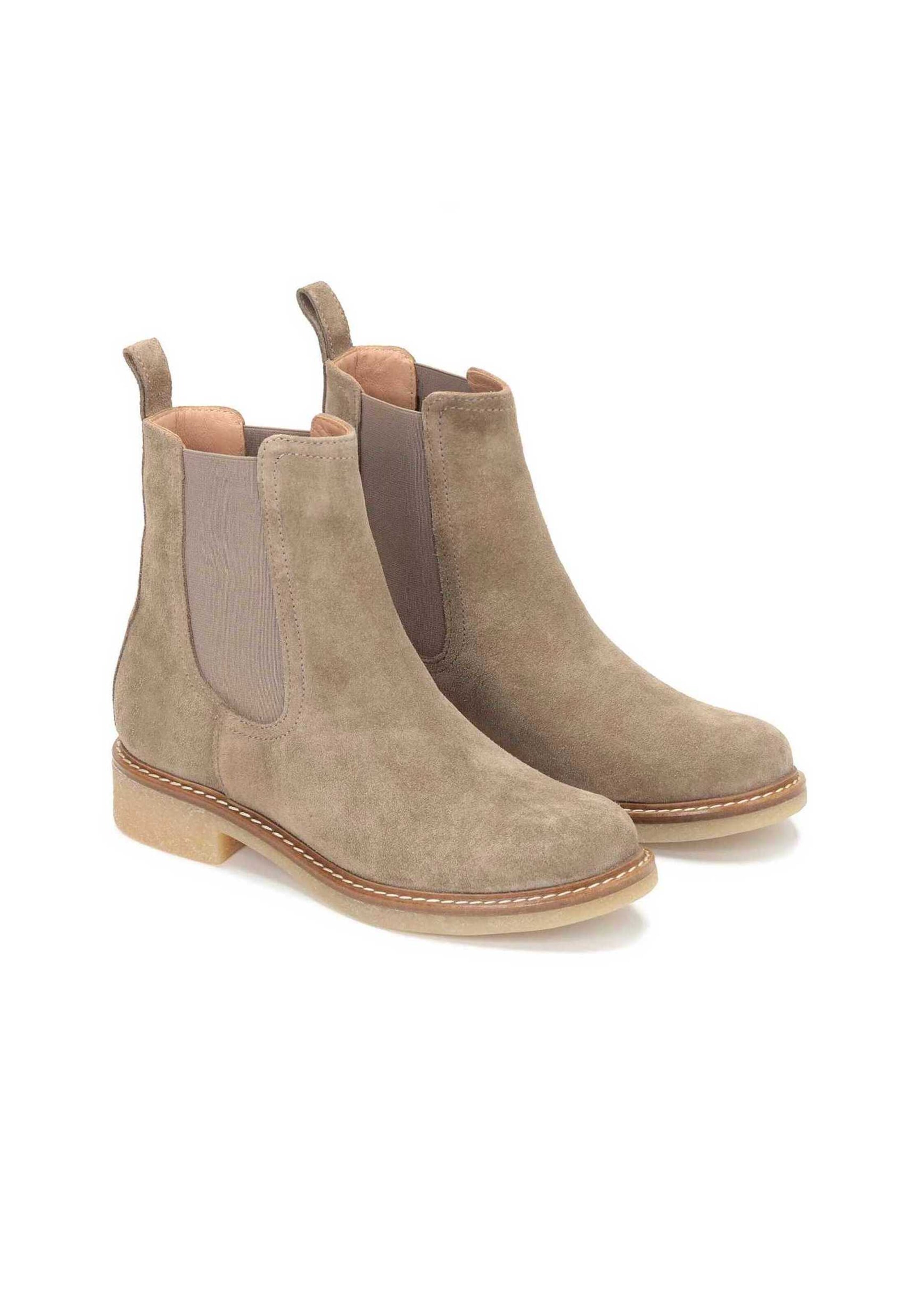 Kazar Μπότες chelsea σε μπεζ