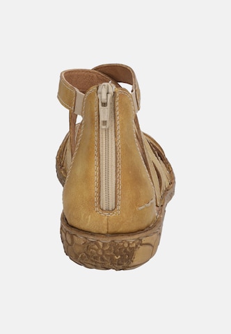 JOSEF SEIBEL Sandal 'Rosalie 53' in Yellow