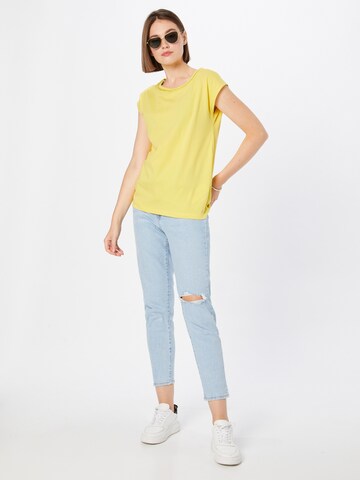 T-shirt TAIFUN en jaune