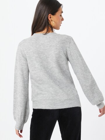 PIECES Sweater 'Perla' in Grey