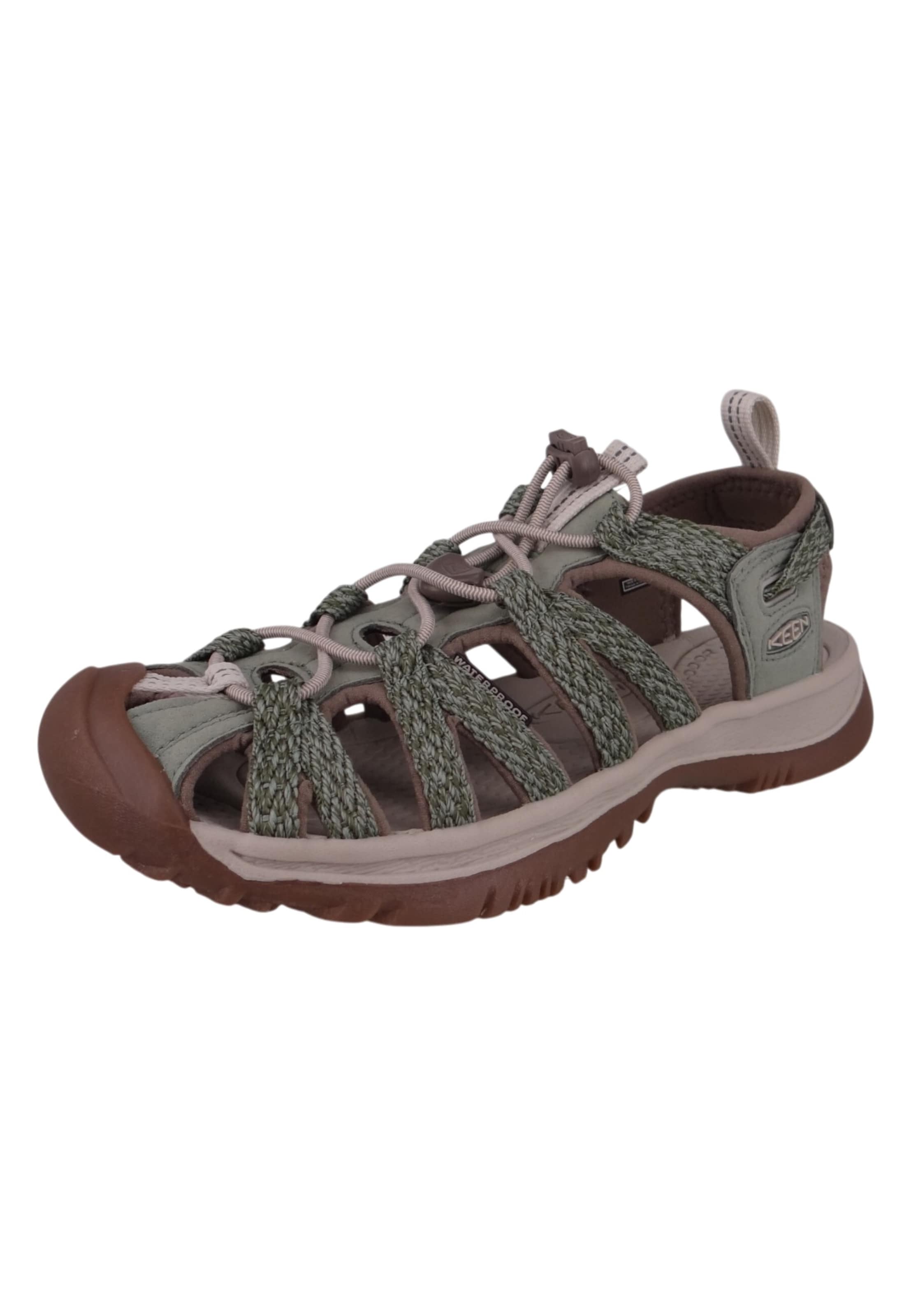 Sandales 'Whisper' KEEN en vert : devant