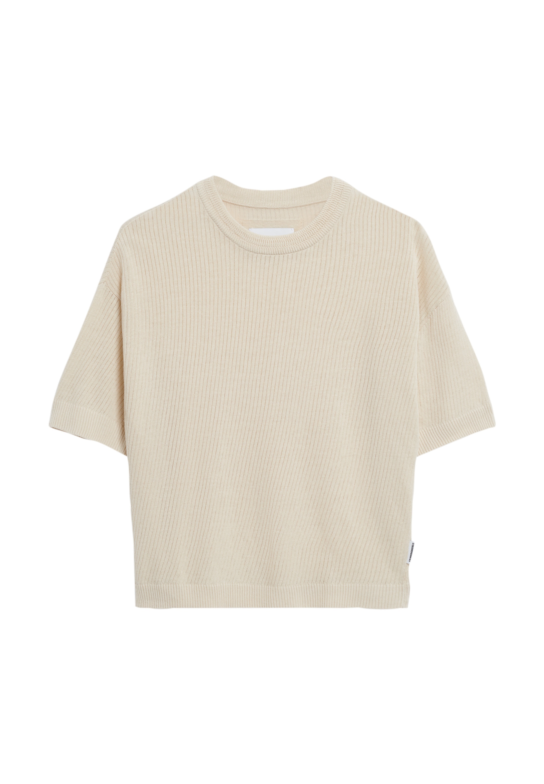 ARMEDANGELS Stricktop LIZAA LINO in Weiß: Vorderseite