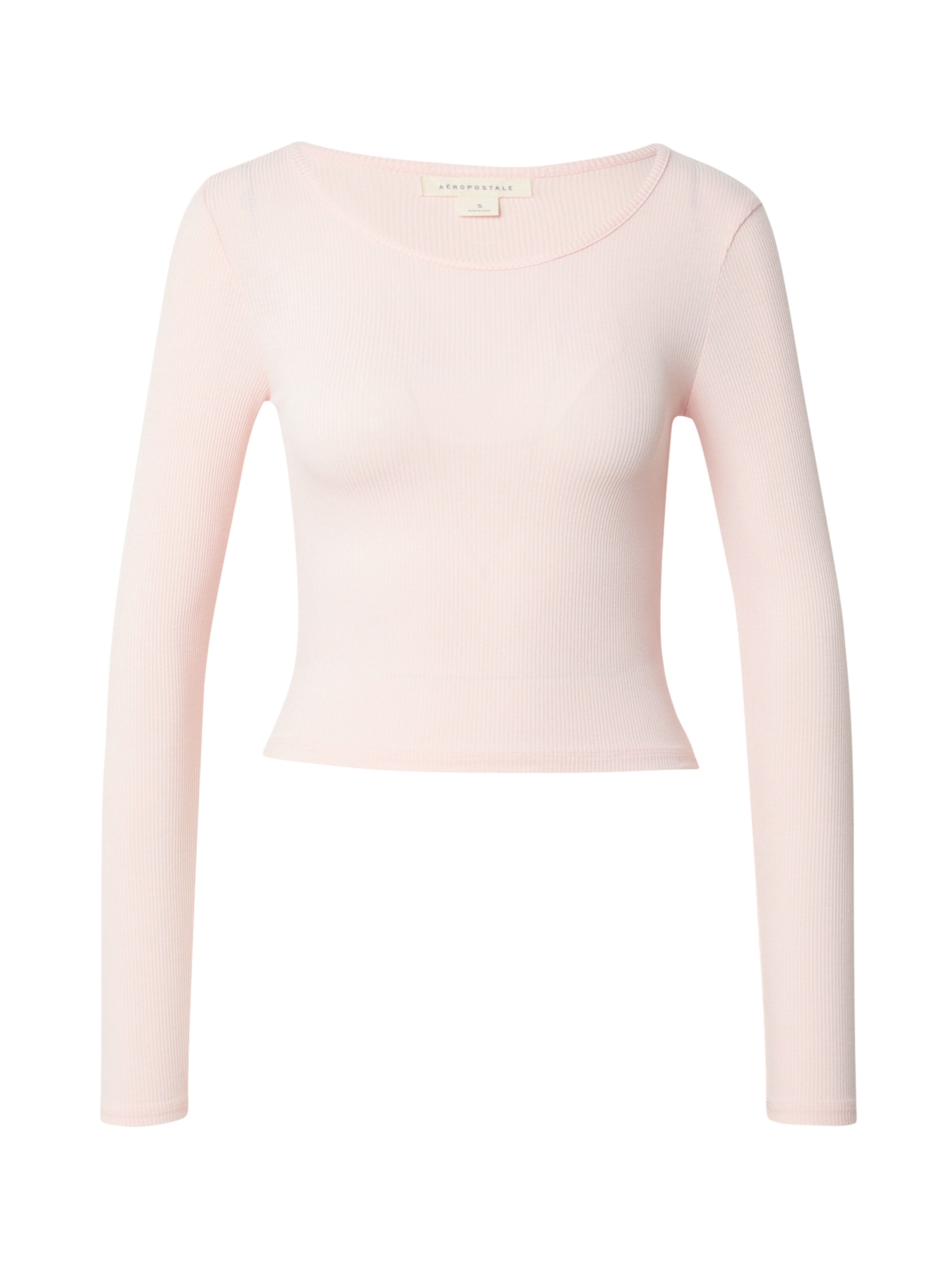 AÉROPOSTALE Тениска в розово: отпред