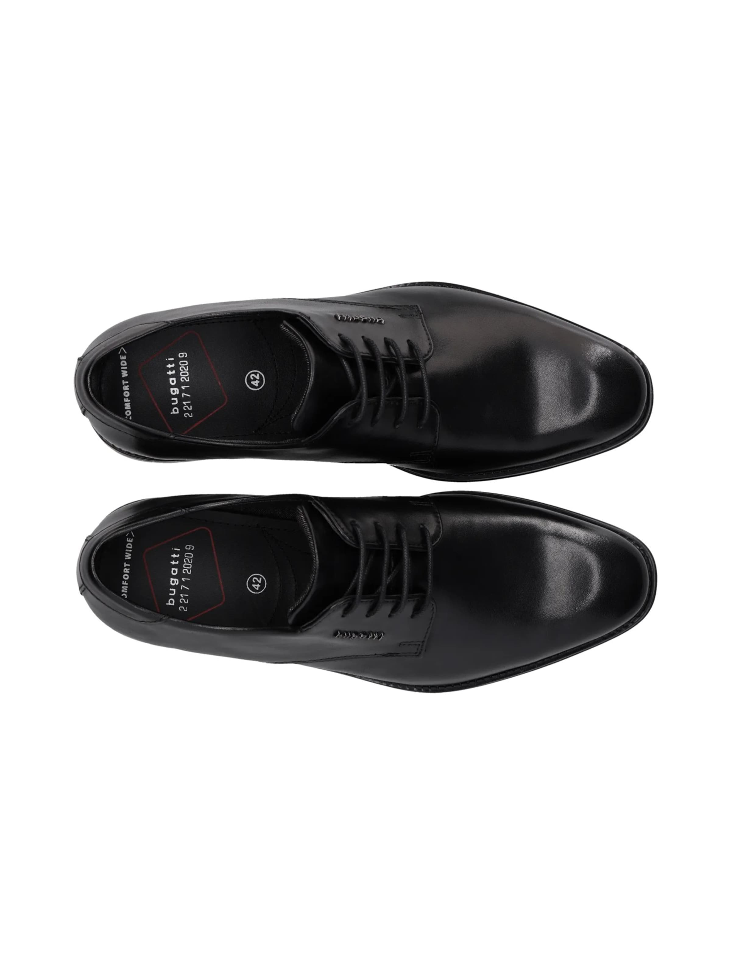 bugatti Lace-up shoe in Black